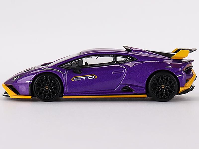 Mini GT STO Viola Pasifae Purple Metallic Limited Edition 1/64 Diecast Model Car by Mini GT MGT00746