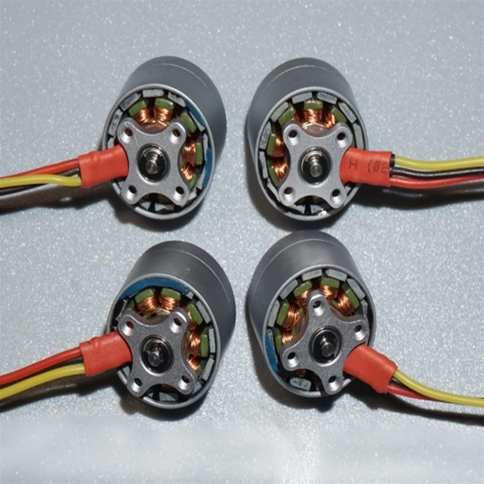 MaikOn small electric motor, Mini motor,Motor Micro High Speed BLDC Motor, 1S-2S ESC 4300KV 6A-12A, Mini 1104 Brushless Motor, RC Drone Airplane, FPV Indoor Traversing Airplane Mini Precision (Speed(RPM) : 2