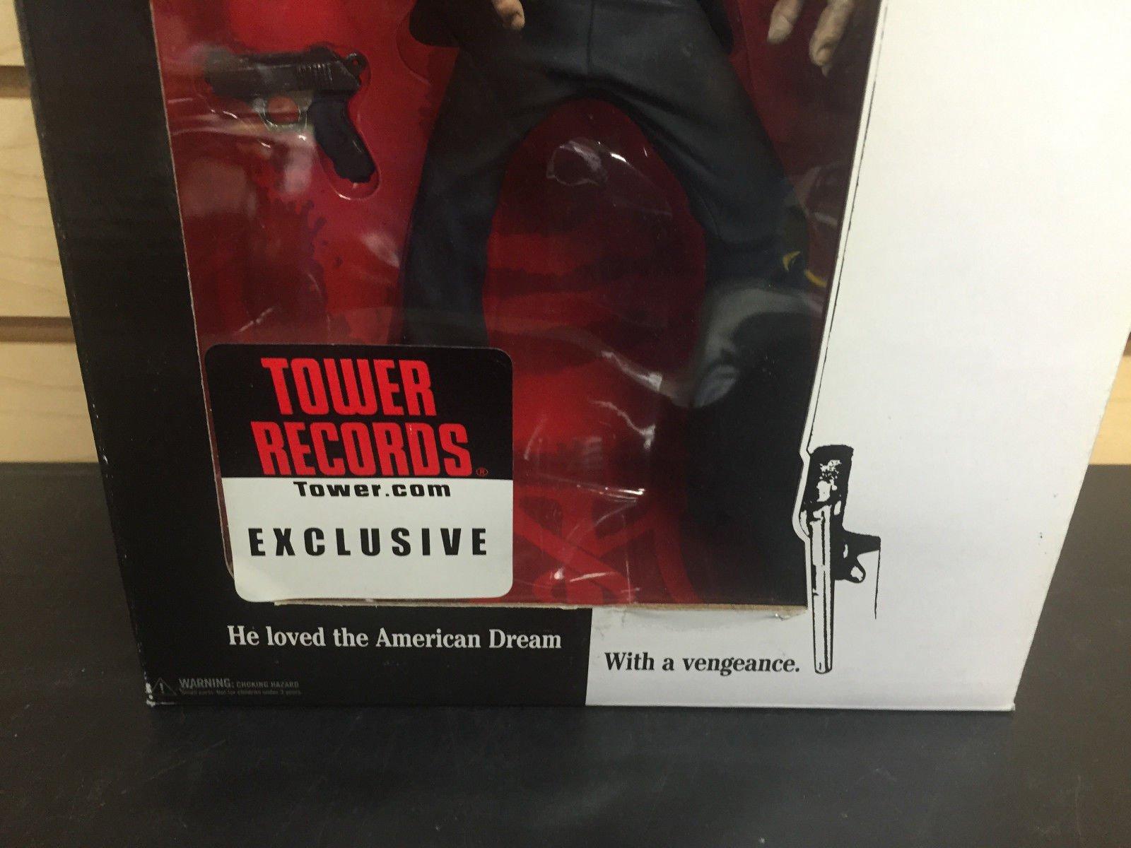 Scarface SCARFACE Al Pacino TOWER RECORDS EXCLUSIVE Tony Montana MEZCO 10" Action Figure