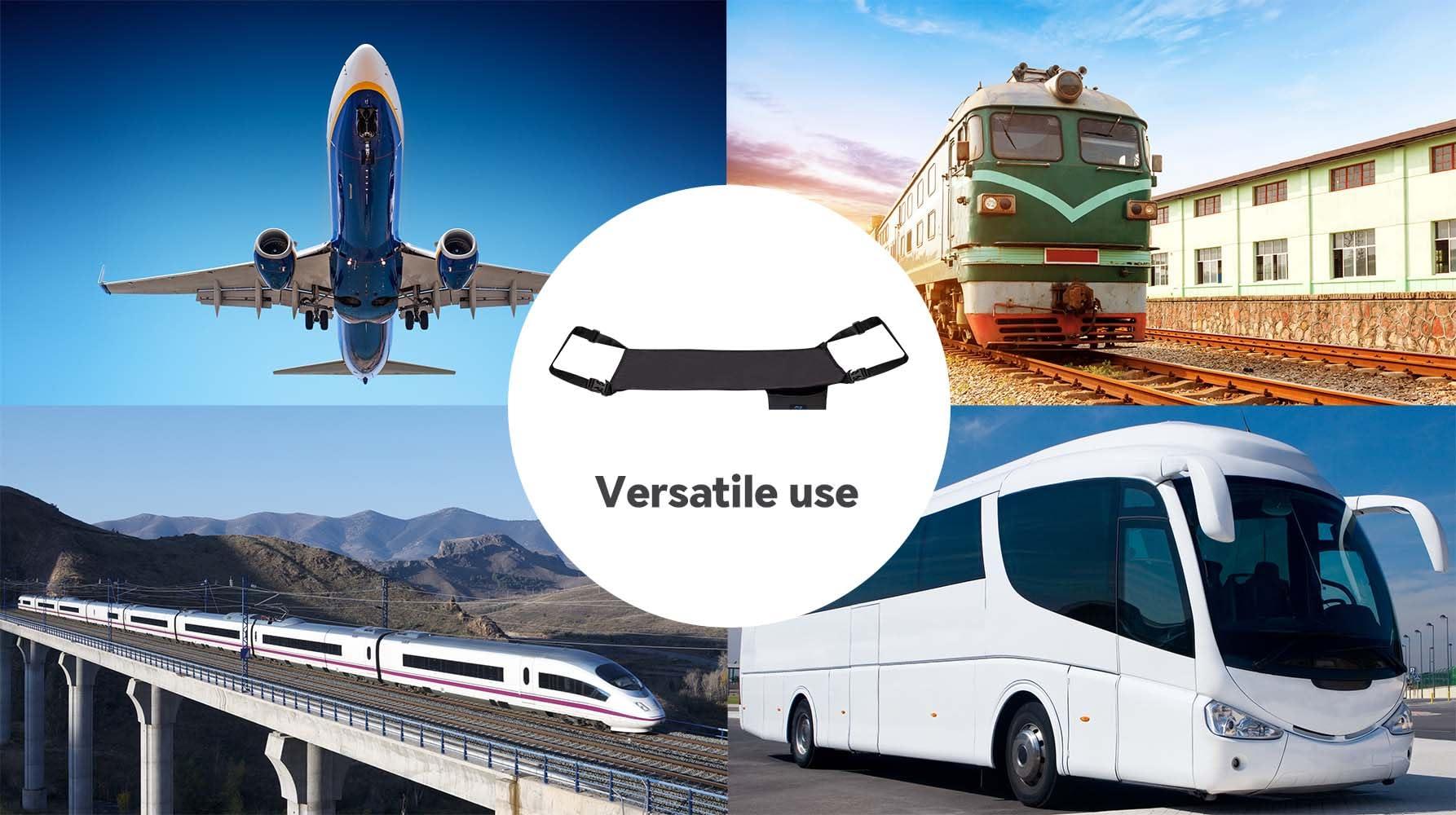 Nakustab Nakustab Toddler Airplane Bed, Flyaway Kids Bed Airplane, Airplane Bed for Toddler, Portable (Black)