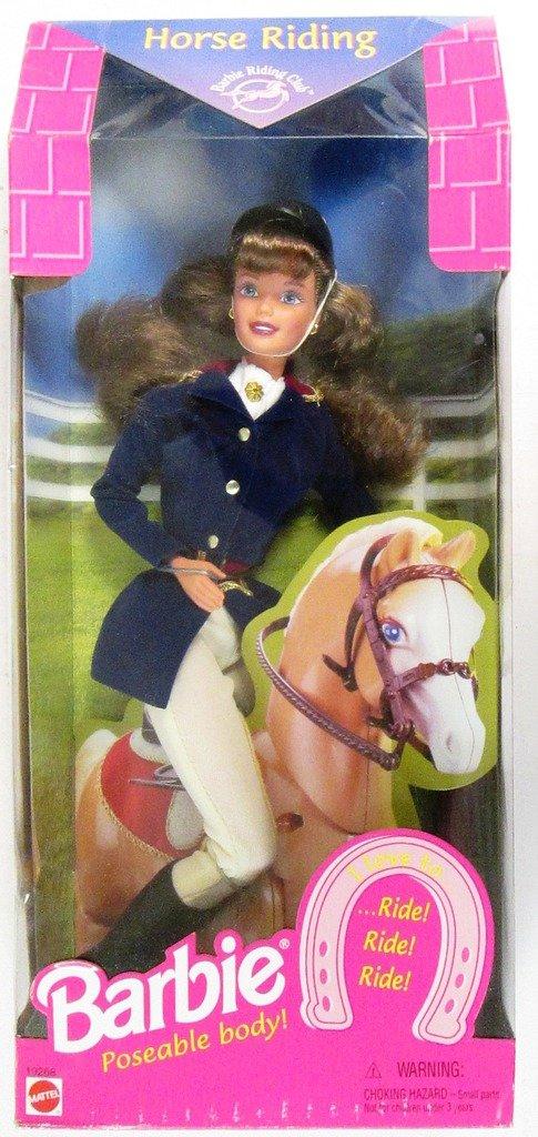 Mattel Horse Riding Barbie Riding Club Poseable Body