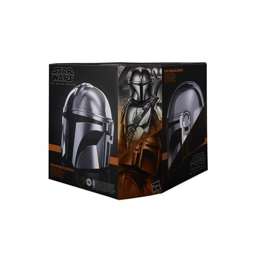 STAR WARS STAR WARS The Black Series The Mandalorian Premium Electronic Helmet Roleplay Collectible, Toys for Kids Ages 14 and Up