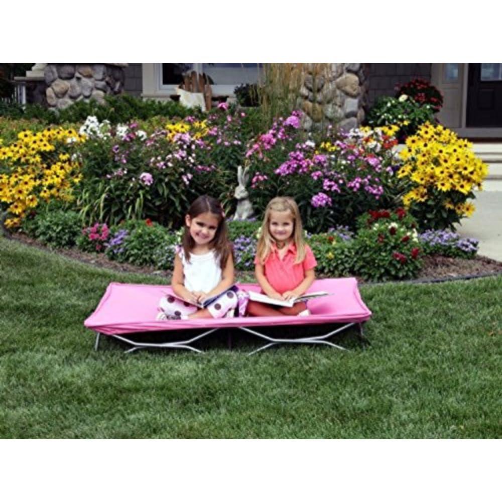 Regalo Regalo My Cot Portable Toddler Bed, Pink
