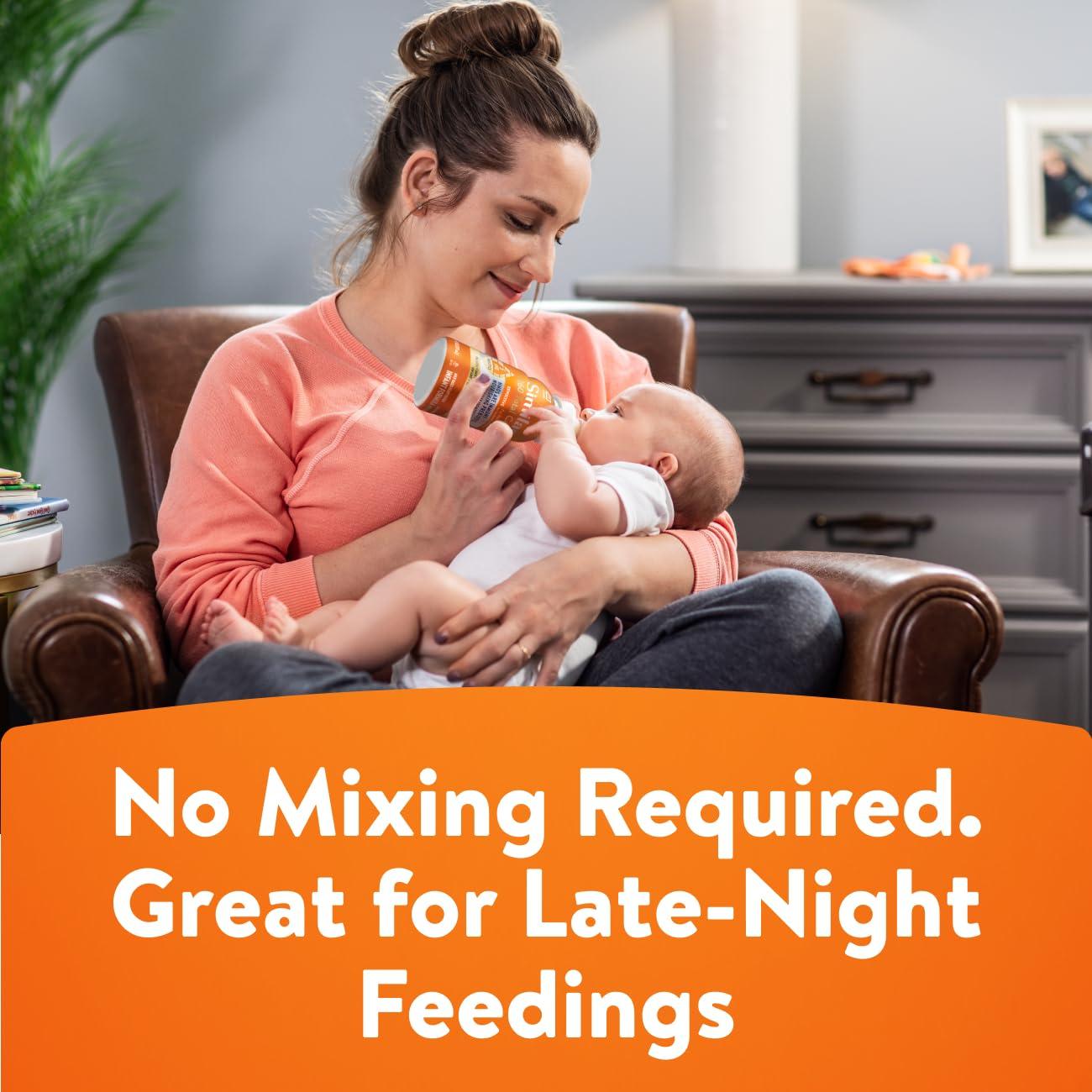 Similac Similac 360 Total Care Sensitive Infant Formula for Fussiness & Gas Due to Lactose Sensitivity, Has 5 HMO Prebiotics, Non-GMO, Baby Formula, Ready to Feed, 8-fl-oz Bottle, Pack of 24