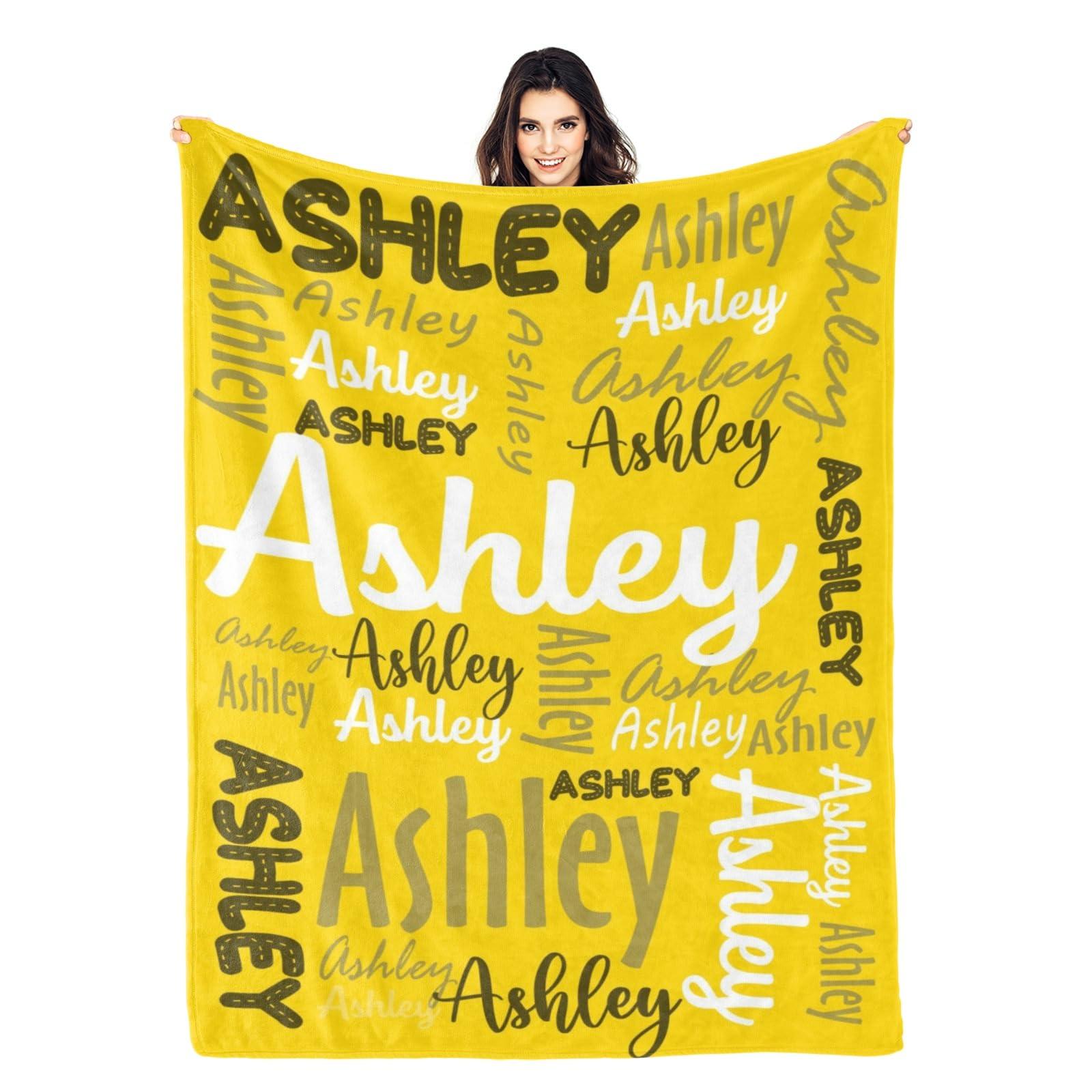 Dr.TOUGH Dr.TOUGH Personalized Blanket for Kids Baby Adults Custom Name Blankets Personalized Blanket with Name Gift for Christmas Birthday Valentines Day