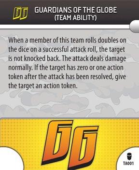 HeroClix HeroClix: Guardians of the Globe team ability # TA001 (Limited Edition) - Inv...