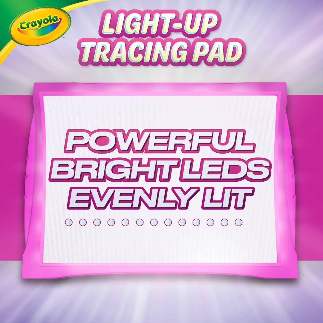 Crayola Crayola Light Up Tracing Pad - Pink, Art Kit for Kids, Kids Toys & Games, Light Box, Gifts for Girls & Boys, 6+ [Amazon Exclusive]
