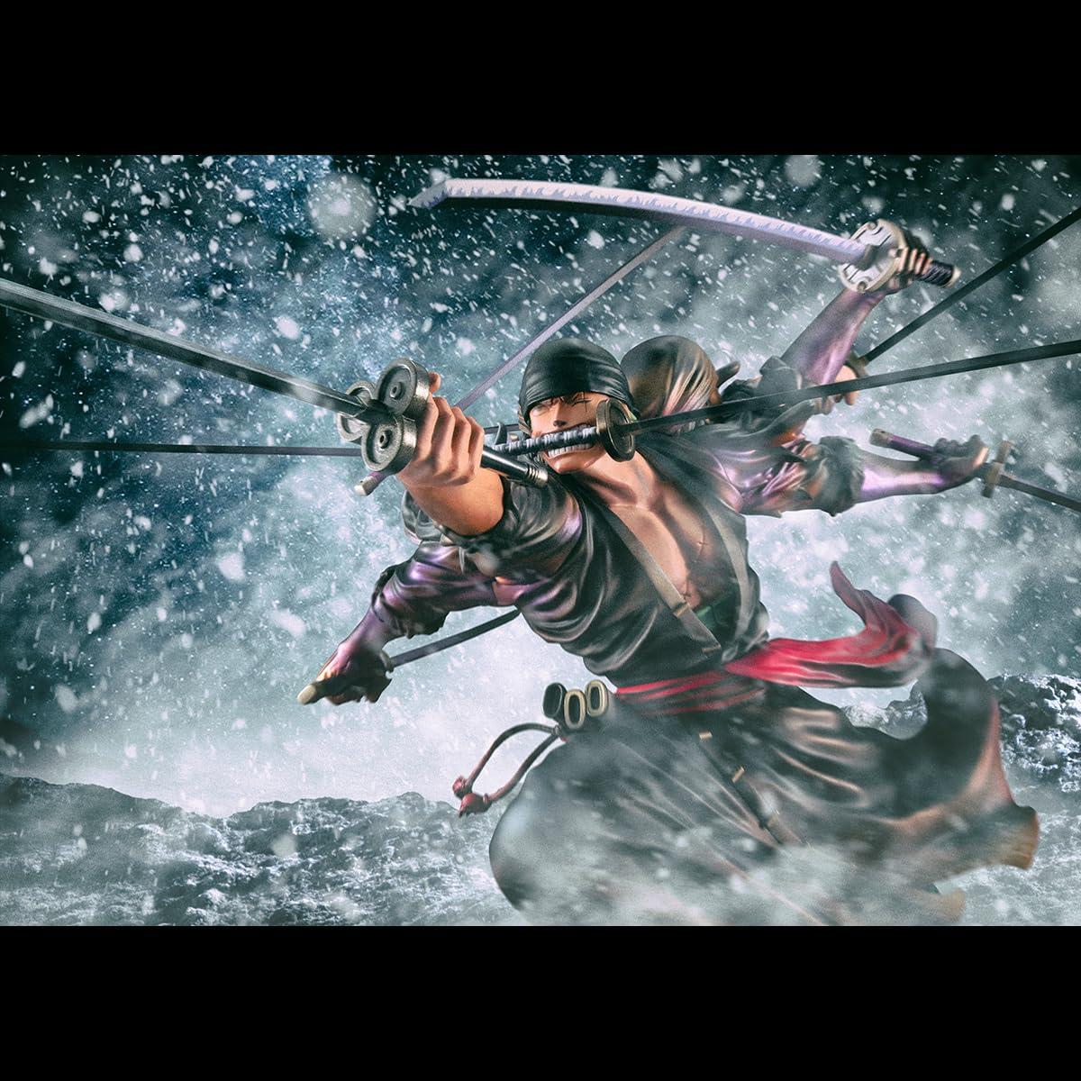 Megahouse Megahouse - One Piece - WA-Maximum - Demon Spirit Kyuutou-ryuu Asura Roronoa Zoro (Limited), Portrait of Pirates Collectible Figure