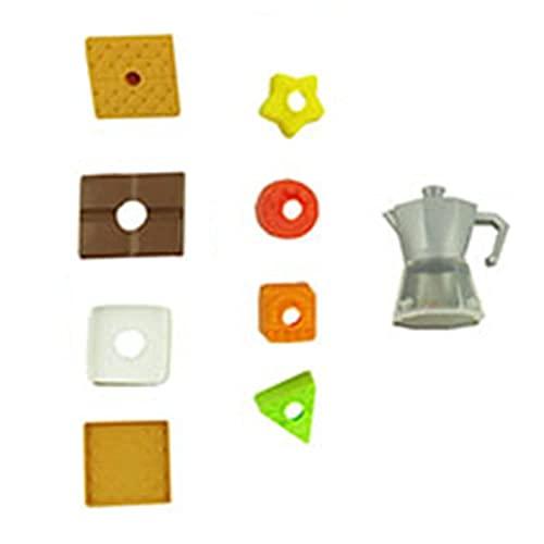 Mattel Replacement Parts for Fisher-Price Laugh & Learn 3-in-1 On-The-Go Camper Playset - GTJ59 ~ Replacement Smores Treat, Coffee Maker and Shapes