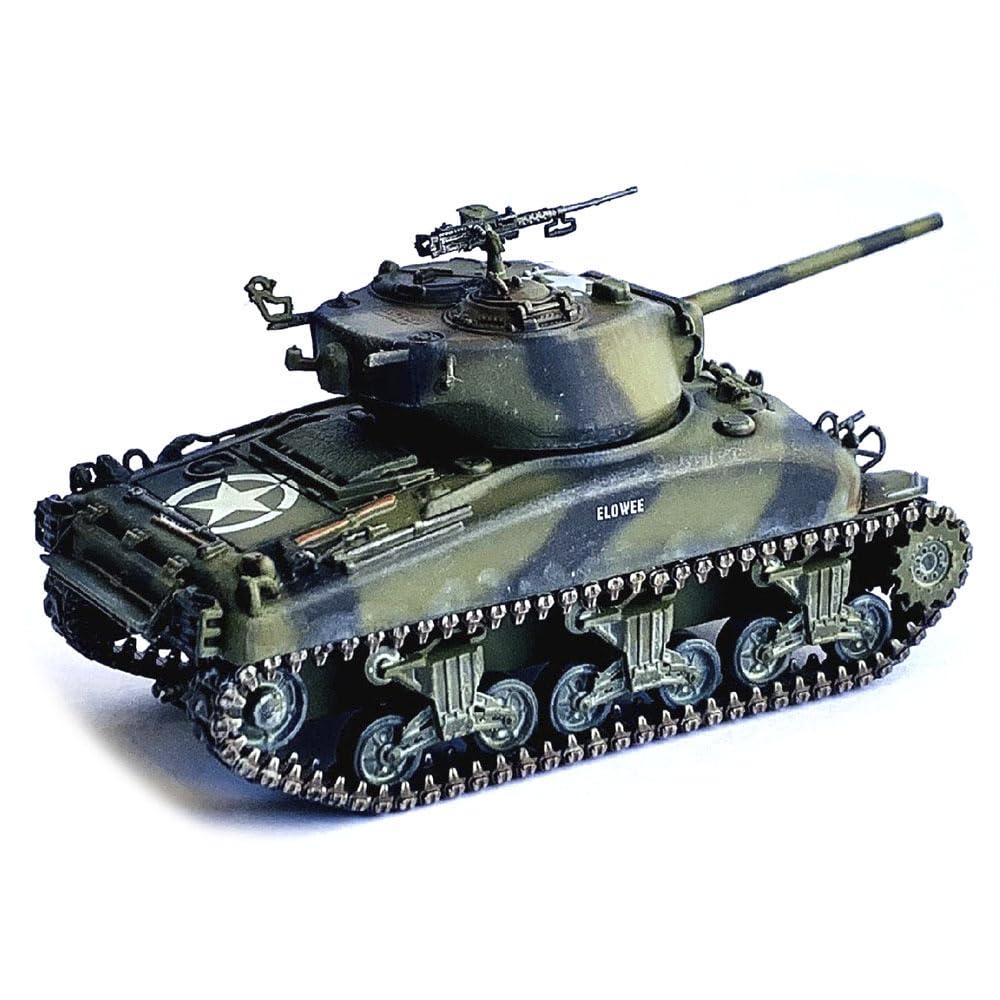 Dragon Model United States M4A1(76) W VVSS Sherman Tank 2nd Armored Division, France (1944) \"NEO Dragon Armor Series 1/72 Plastic Model by Dragon Models 63169