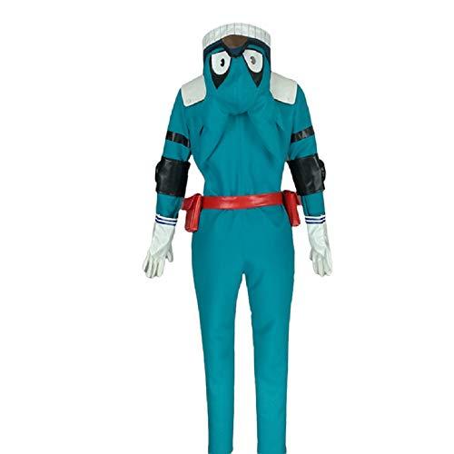QILONG My Hero Academia Boku no Hero Akademia IMidoriya Izuku Deku Cosplay Costume2715 (Female XXL)