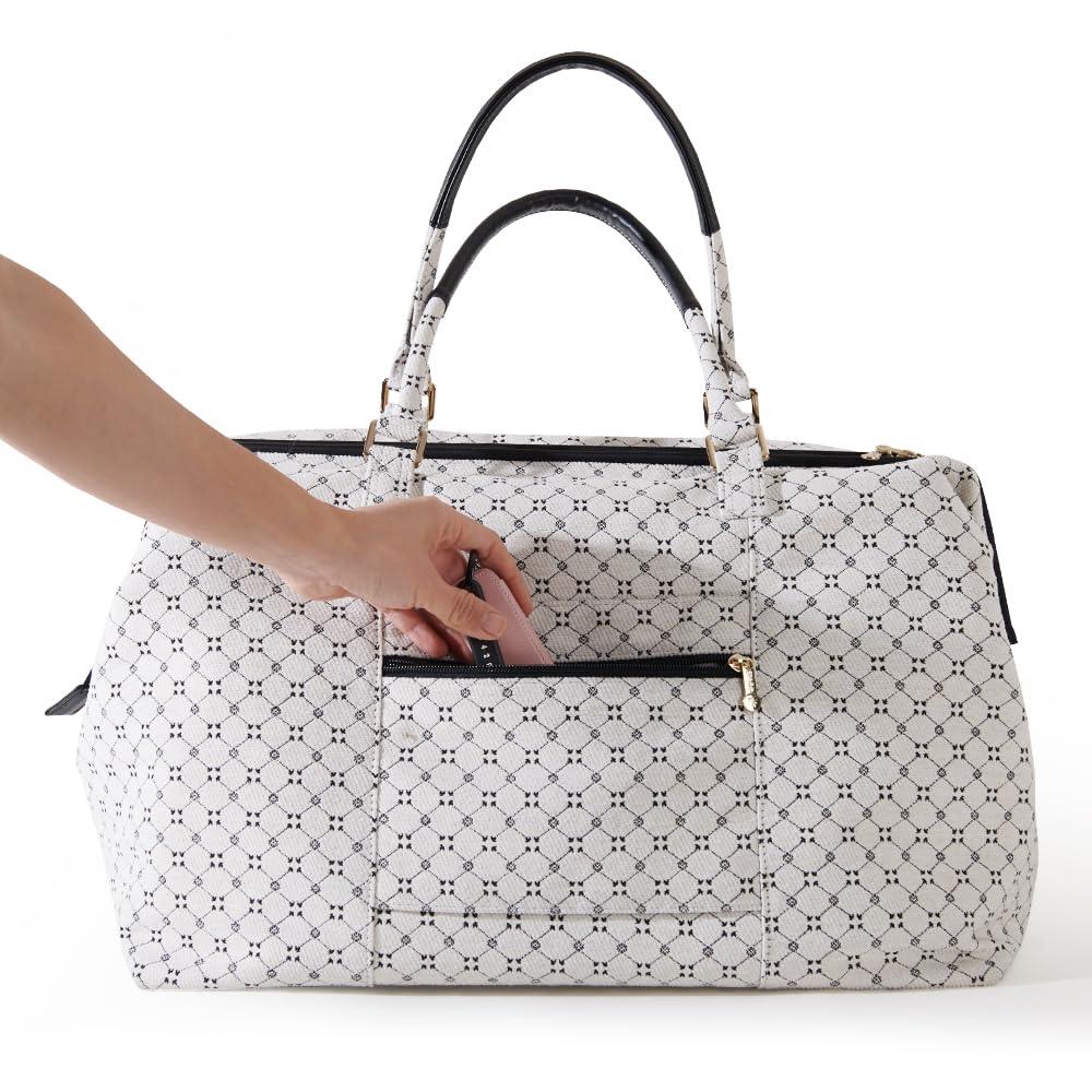 SUNVENO SUNVENO Diaper Bag Women Travel Bag Mommy Bag Weekender Bags Large Capacity duffle Bag, White