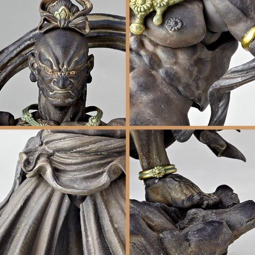 Kaiyodo Revoltech Takeya 017 Kongo-Rikishi(Sanskrit:vajradhara) Ungyo(close-mouthed Form) Wooden Type