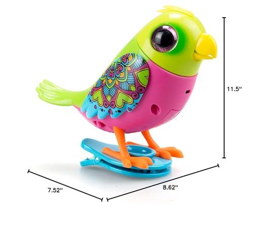 Silverlit Silverlit Digibirds- Interactive Love Bird, Green Small