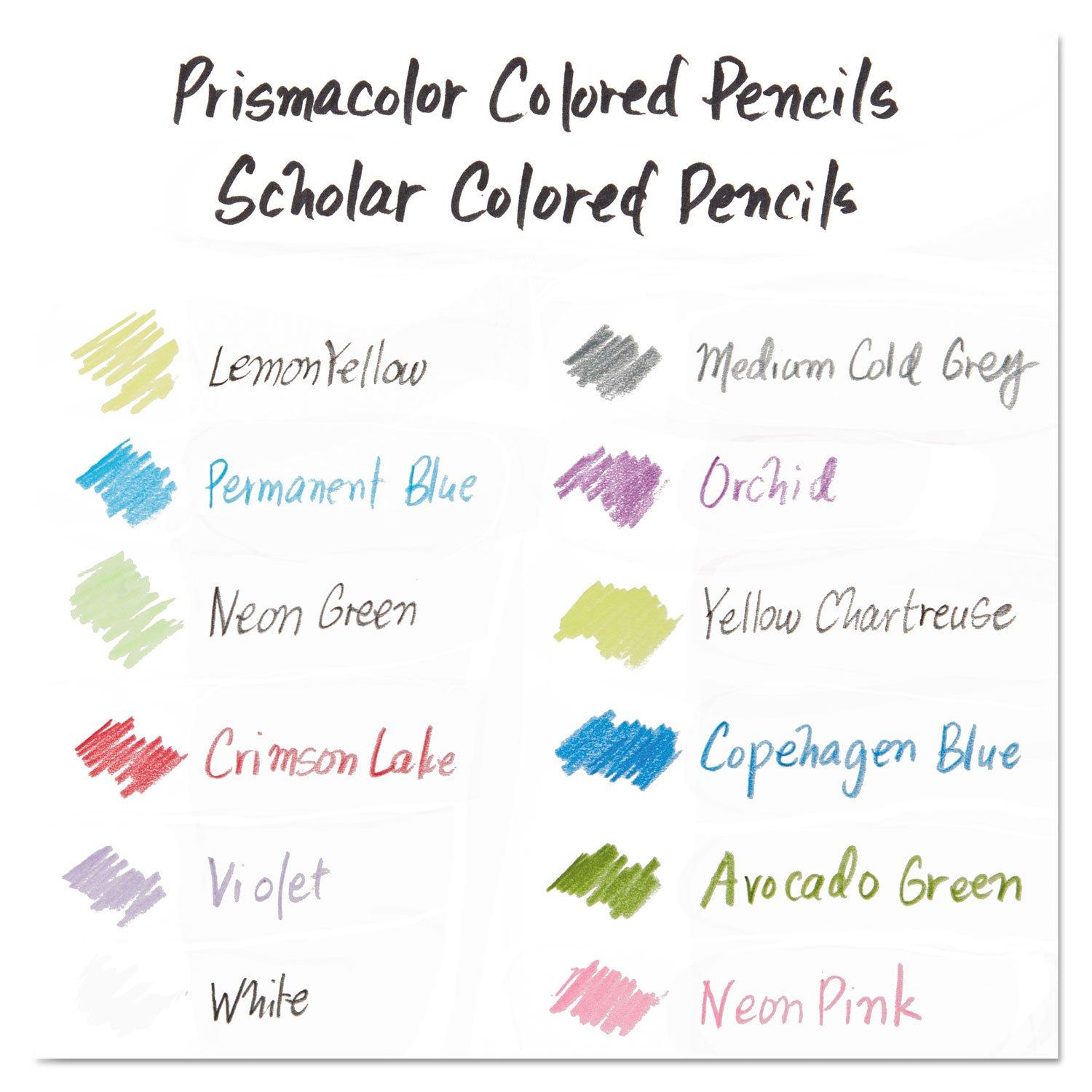 Prismacolor Prismacolor Scholar Colored Pencils, Adult Coloring, 48 Pack
