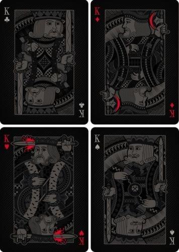 USPCC Bicycle Double Black Playing Cards Deck by Gamblers Warehouse