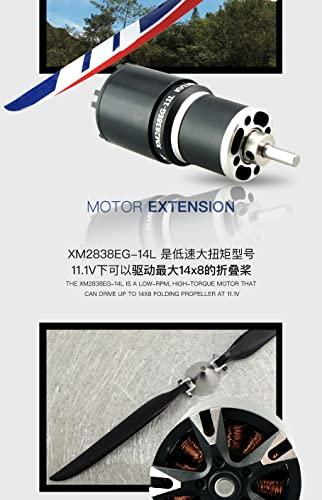 ZYHOBBY Glider Outrunner Inrunner Motor XM2838EG&EGL Series for Glider FAI F5J(1000g-1500g),Wingspan Upto 3.5 Meters