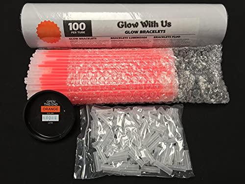 Orange glow sticks bulk new arrivals