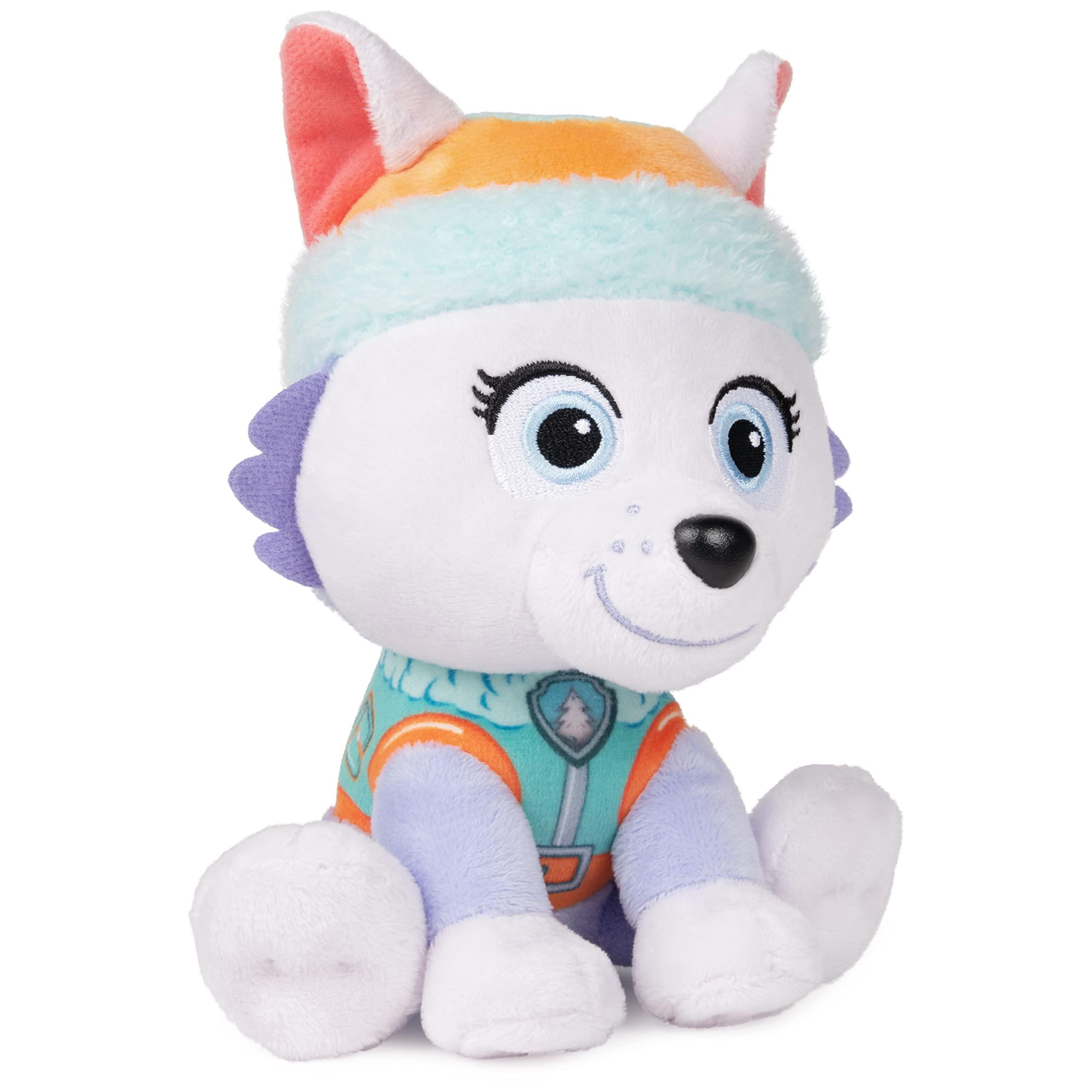 GUND GUND Official PAW Patrol Everest in Signature Snow Rescue Uniform Plush Toy, Stuffed Animal for Ages 1 and Up, 6\" (Styles May Vary)