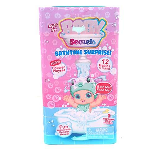 Gosu Toys Baby Secrets Bathtime Surprise New! Shower Playset (2 Pack) with 2 GosuToys Stickers