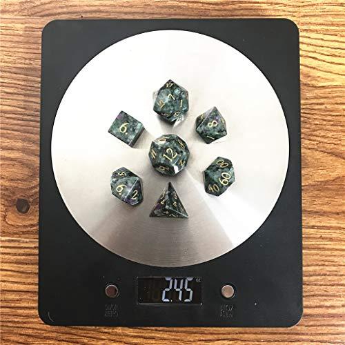 Dice made from on sale gemstones