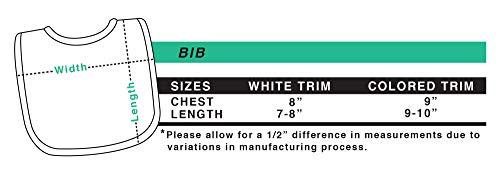 inktastic inktastic Schnauzer Pup Baby Bib White and Orange - KiniArt 373d