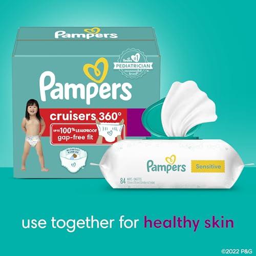Pampers Pampers Diapers - Cruisers 360 - Size 5, 128 Count, Babyproof up to 100% Leakproof Pull-On Diaper
