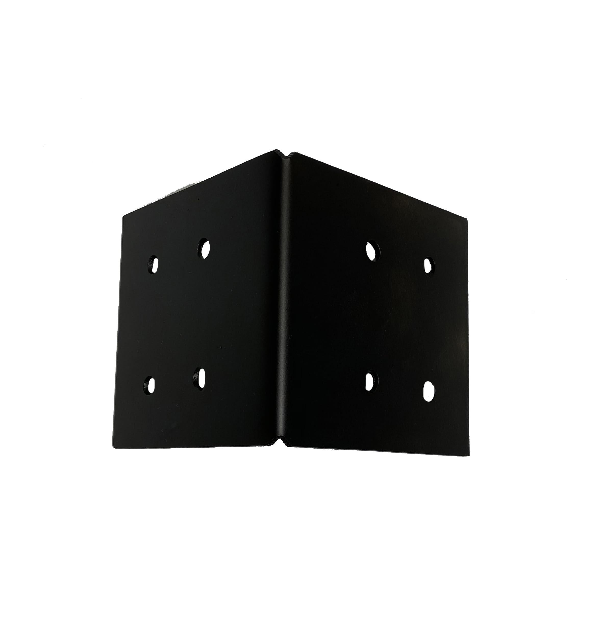 Texas Metal Makers 90 Degree Angle Bracket for 6x6 Wood Post, 6x6 Angle Bracket, Wood Post Bracket, Angle Support Bracket, Pergola Bracket | Made in the USA!