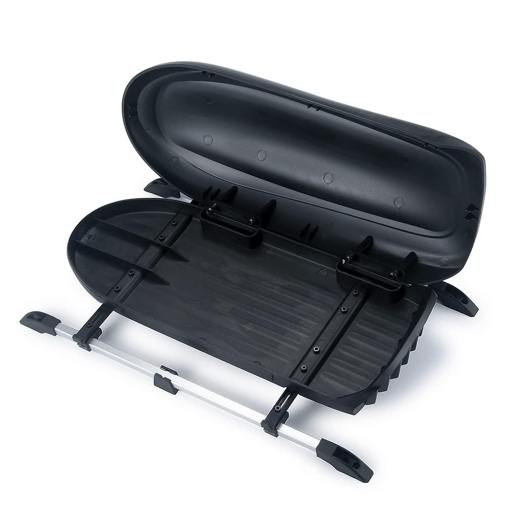 RC-Hub RC-Hub Plastic Roof Trunk Luggage Rack Box for 1/10 TRX-4 TRX-6 RC Crawler Car (Black)
