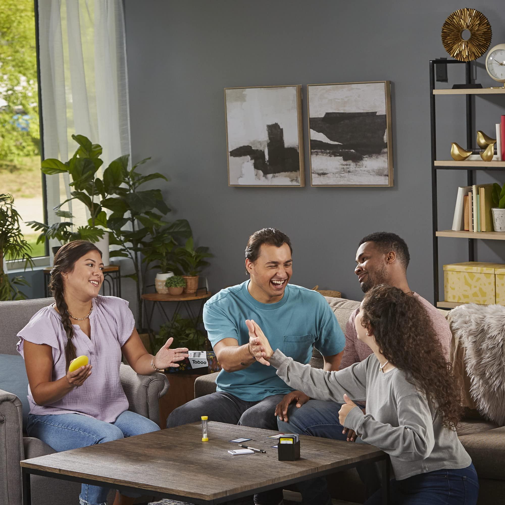 Hasbro Gaming Hasbro Gaming Taboo Classic Game, Party Word Guessing Game for Adults and Teens, Board Game for 4+ Players Ages 13 and Up