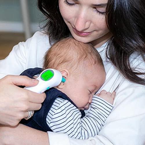 bblv bblv - Or - Non-Contact Digital Infrared Thermometer, Ear Thermometer - 5 in 1 in LED Display, for Babies, Children, and Adults Tracking Fever Indicator Fast 1 Second Temperature