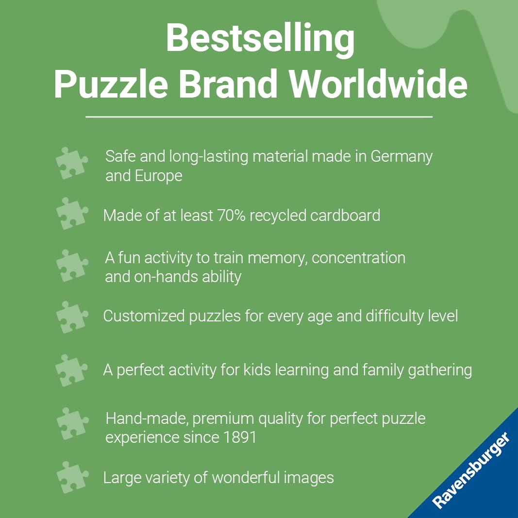 Ravensburger Ravensburger Ocean Turtles - 200 Piece Jigsaw Puzzle for Kids | Unique, Perfectly Fitting Pieces | Enhances Creativity and Concentration | Ideal Gift for Holidays and Birthdays