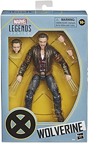 Marvel Marvel Hasbro Legends Series X-Men Wolverine 6-inch Collectible Action Figure Toy, Includes 3 Accessories, Ages 14 and Up, Brown