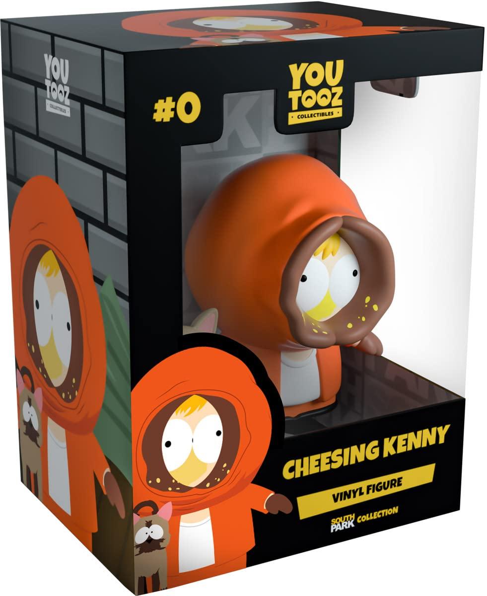 You Tooz Youtooz Cheesing Kenny 3.4\" Collectible, Cheesing Kenny Vinyl Action Figure from TV Show South Park from South Park Collection