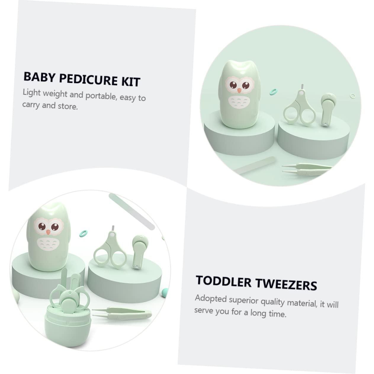 Hohopeti Hohopeti Baby Nail Baby Grooming Kit Nail Care Tools Toddler Manicure Set 1 Set of Baby Nail Care Kit