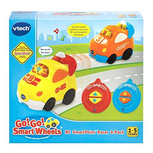 VTech VTech Go! Go! Smart Wheels Speedway RC SmartPoint Racer 2-Pack, unisex-children