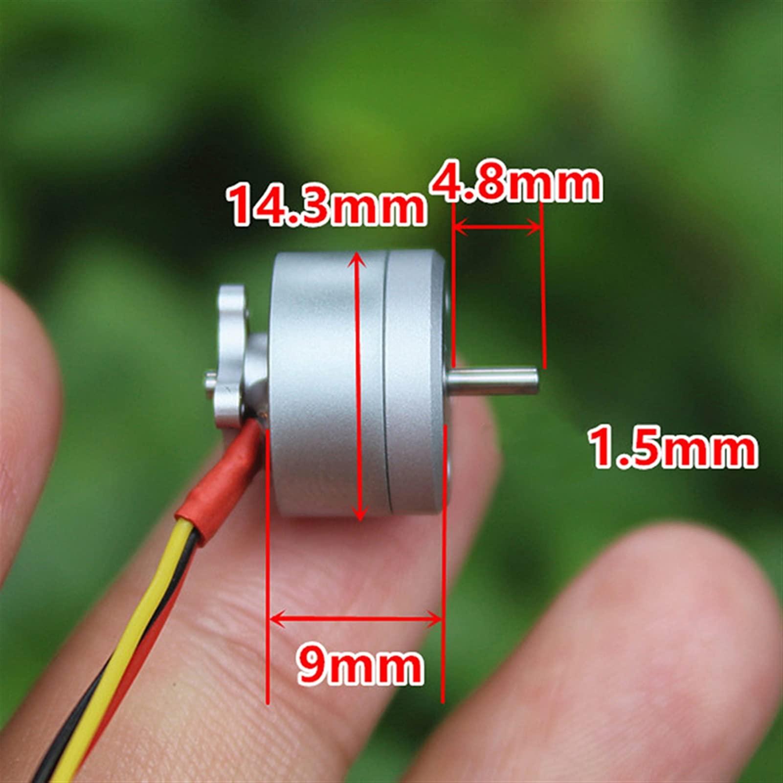 GRASAKY GRASAKY Model Geared Mini RC Quadcopter Drone Motor, Micro 1104 Brushless Motor, 1-2S 4300KV, Brushless Motor for DIY Mini FPV Indoor Traversing Machine Rotating Torque