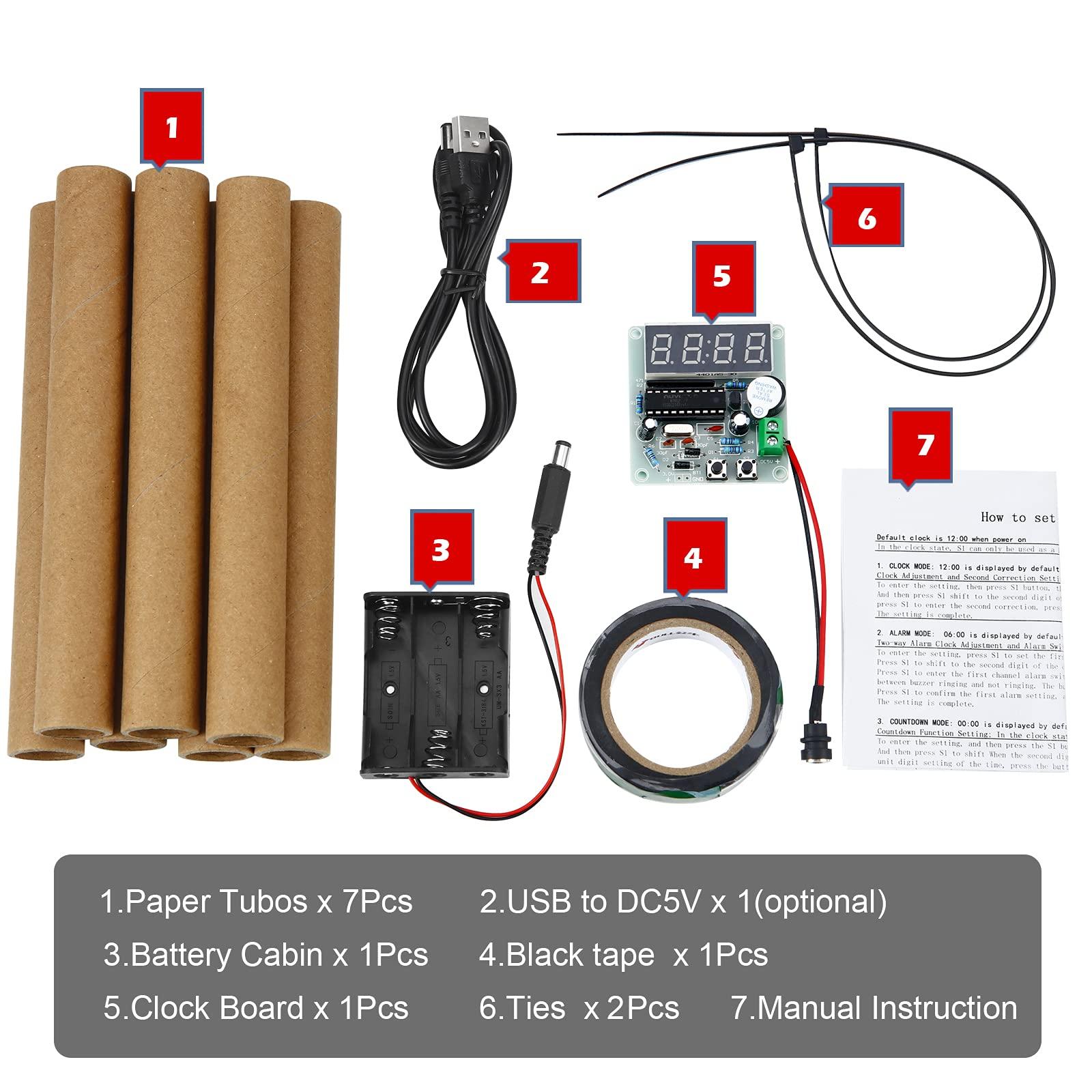 WeYingLe Film Props for Movie Gag Gift Joke, Prank Dynamite Kit for Kids Pretend Explosive Toy, Fake Dynamite Weapons Military Army Role Play Toy for Halloween Christmas Decorations