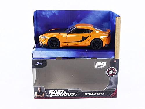 Jada Toys Jada Toys Fast & Furious 1:32 2020 Toyota Supra Die-cast Car, Toys for Kids and Adults,Yellow