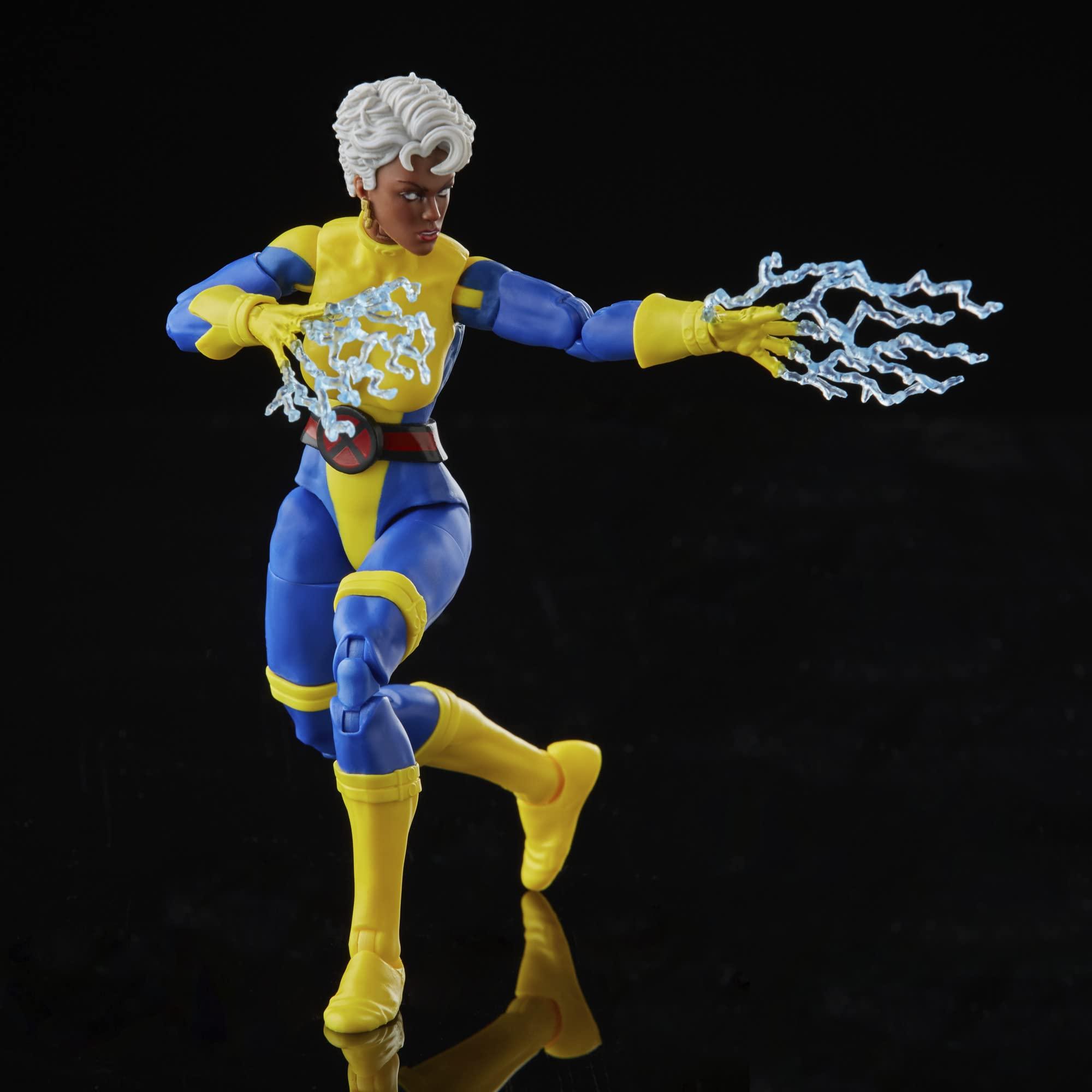 Marvel Marvel Legends Series Forge, Storm, & Jubilee X-Men 60th Anniversary Action Figure Set, 6-Inch Action Figures