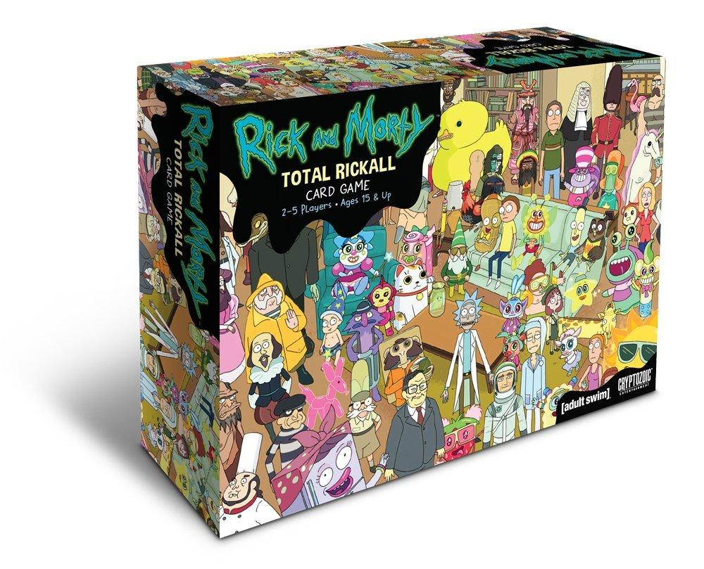 Cryptozoic Entertainment Rick and Morty Total Rickall Cooperative Card Game