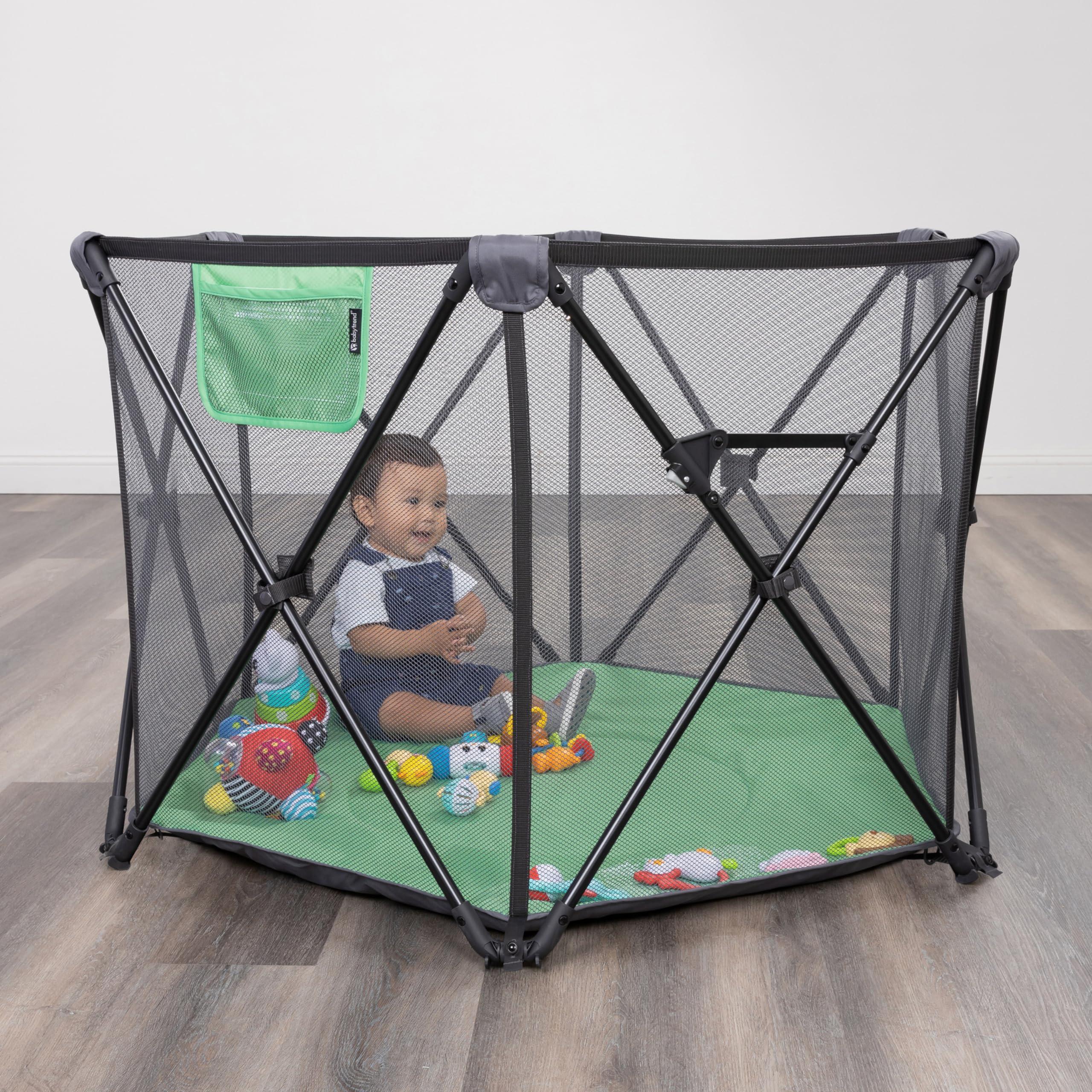 Baby Trend Baby Trend Play Zone Pop-up Play Pen, Playful Green