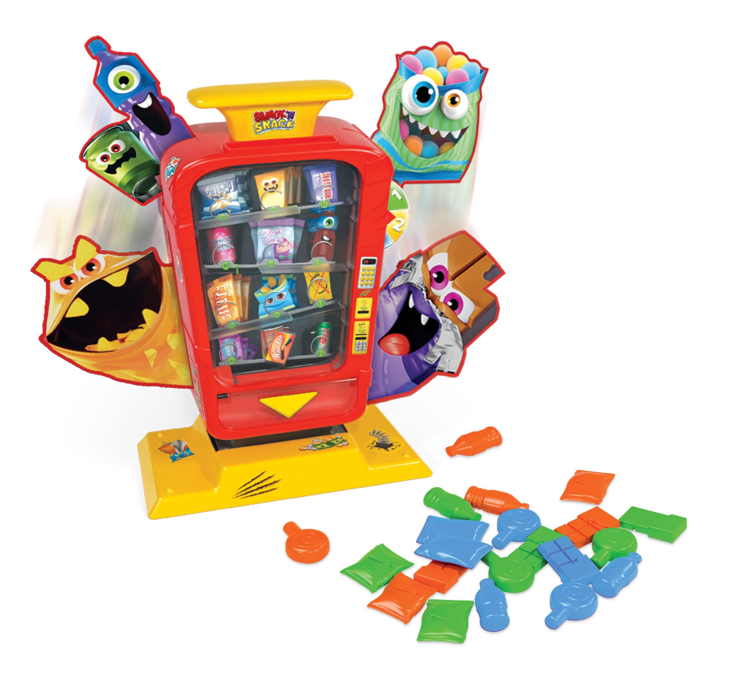 Goliath Goliath Smack \'N Snack Game - Collect Snacks from Vending Machine Before Monsters Attack! - Ages 4 and Up, 2-4 Players