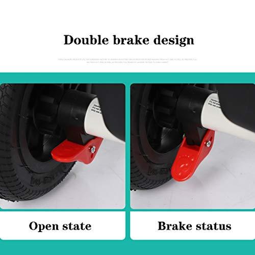 DEKD DEKD Toddler Tricycle Toddler Trike for Boys Girls Rotatable Seat Parent Steering Push Handle (Color : Green)