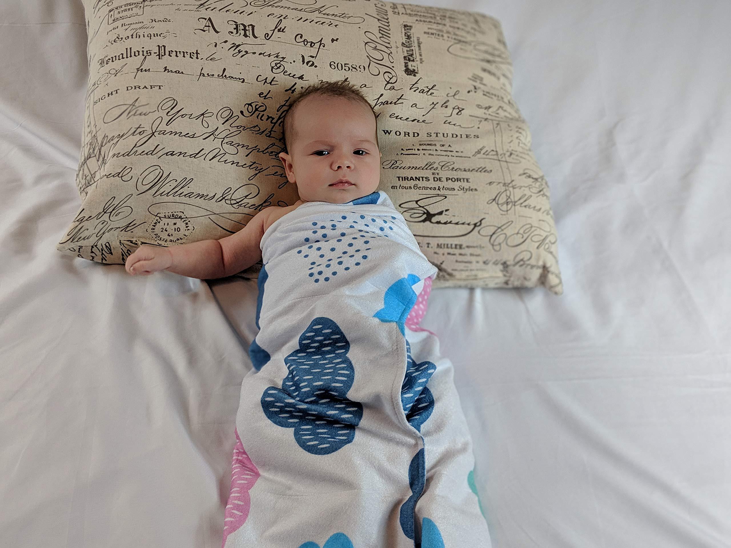Snugglebumpkinz Snugglebumpkinz Swaddle - AdaptiFIT Baby Swaddle - Swaddle Blanket - Baby Swaddle Wrap | Infinitley Adjustable Secure Swaddle Blanket That Helps You get More Sleep | Clouds
