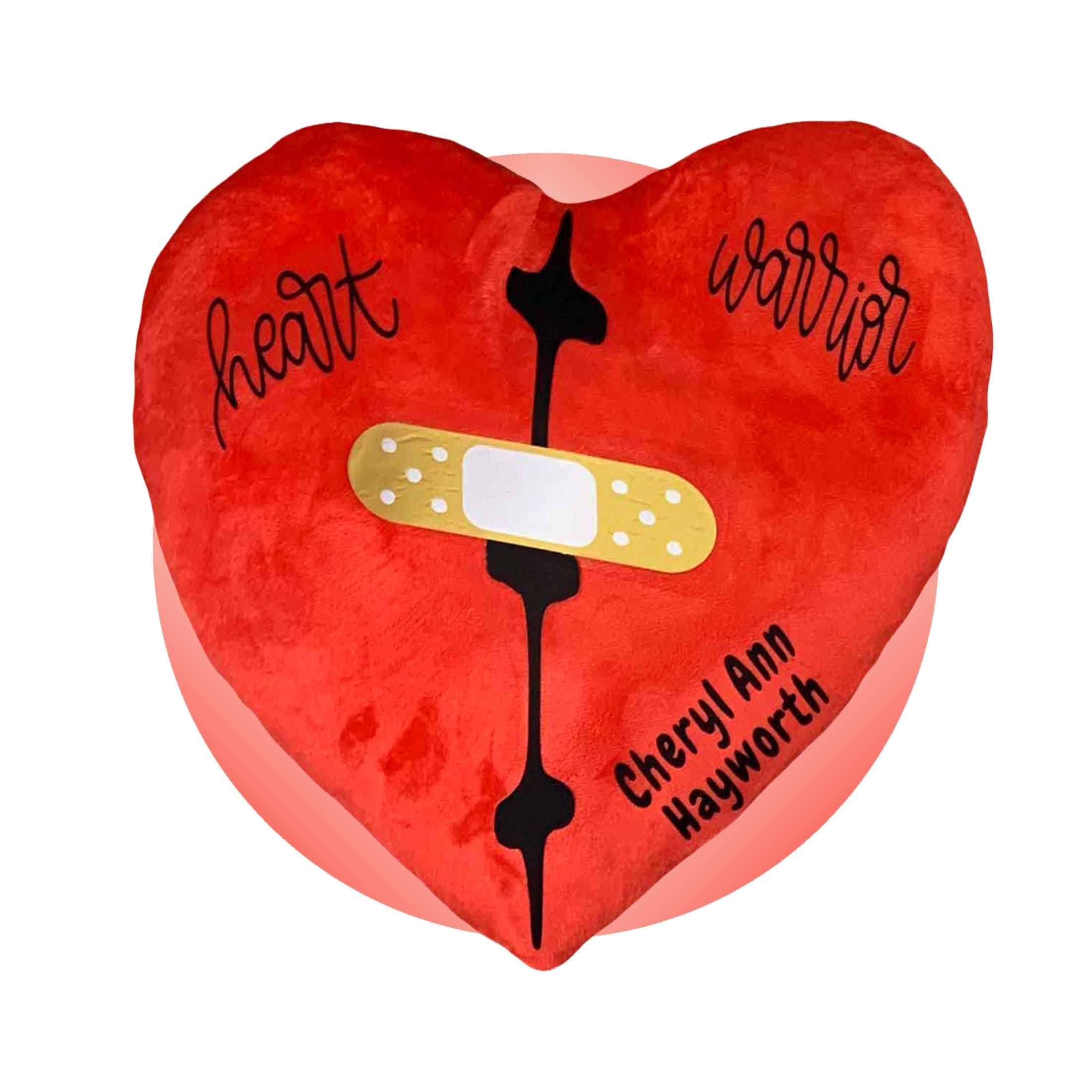 Kikilishop Heart Surgery Recovery Pillow - Personalized - Heart Pillow for After Heart Surgery - Seatbelt Wedge Pillow for Coughing - Heart Surgery Recovery Gifts - Post Surgery Pillow - Open Heart Surgery Gifts