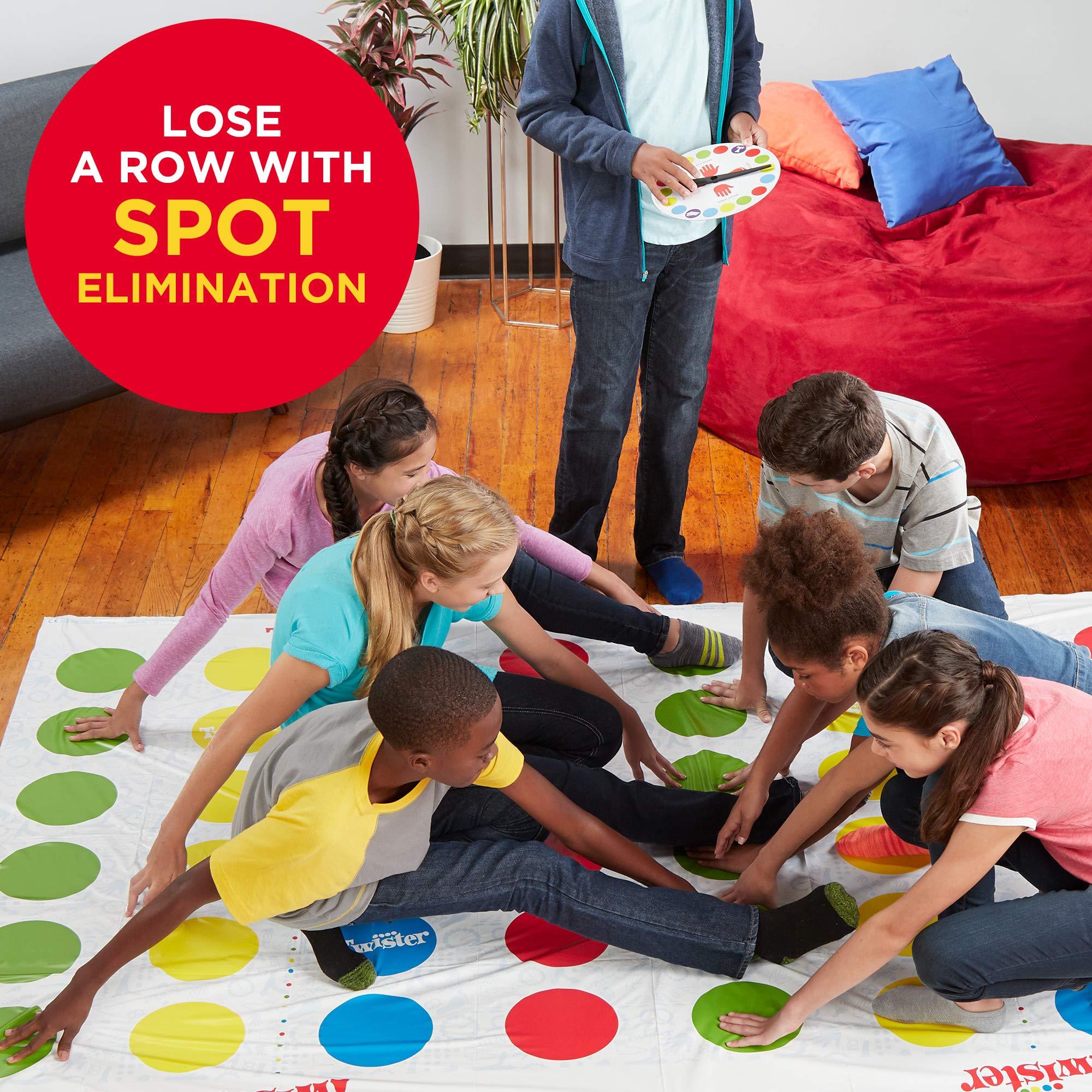 Hasbro Gaming Hasbro Gaming Twister Ultimate: Bigger Mat, More Colored Spots, Family, Kids Party Game Age 6+; Compatible with Alexa (Amazon Exclusive)
