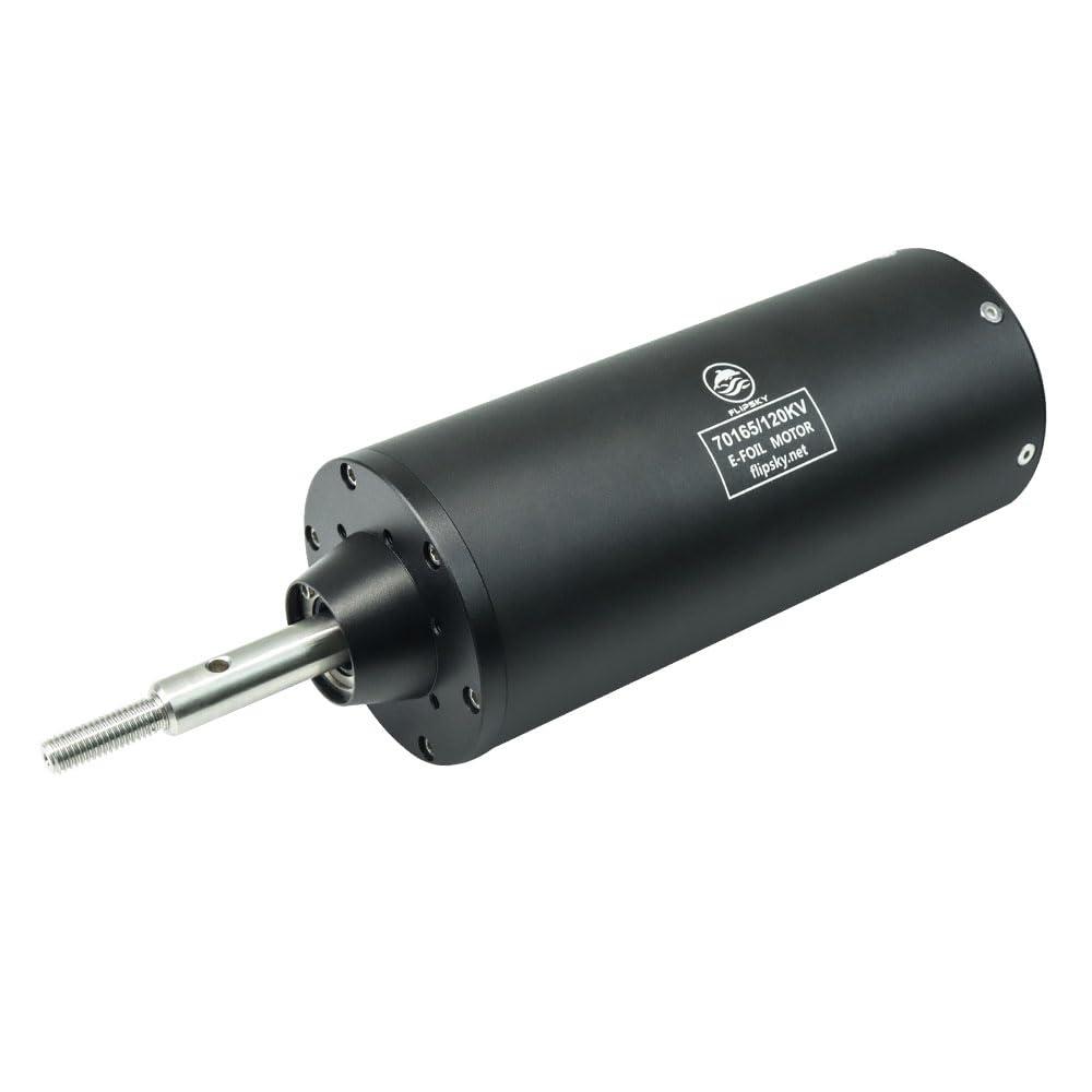 FLIPSKY Flipsky Sensorless Brushless Motor Fully Waterproof Motor 70165 120KV 8mm Round | 8800W for Efoil | Ejet Boards
