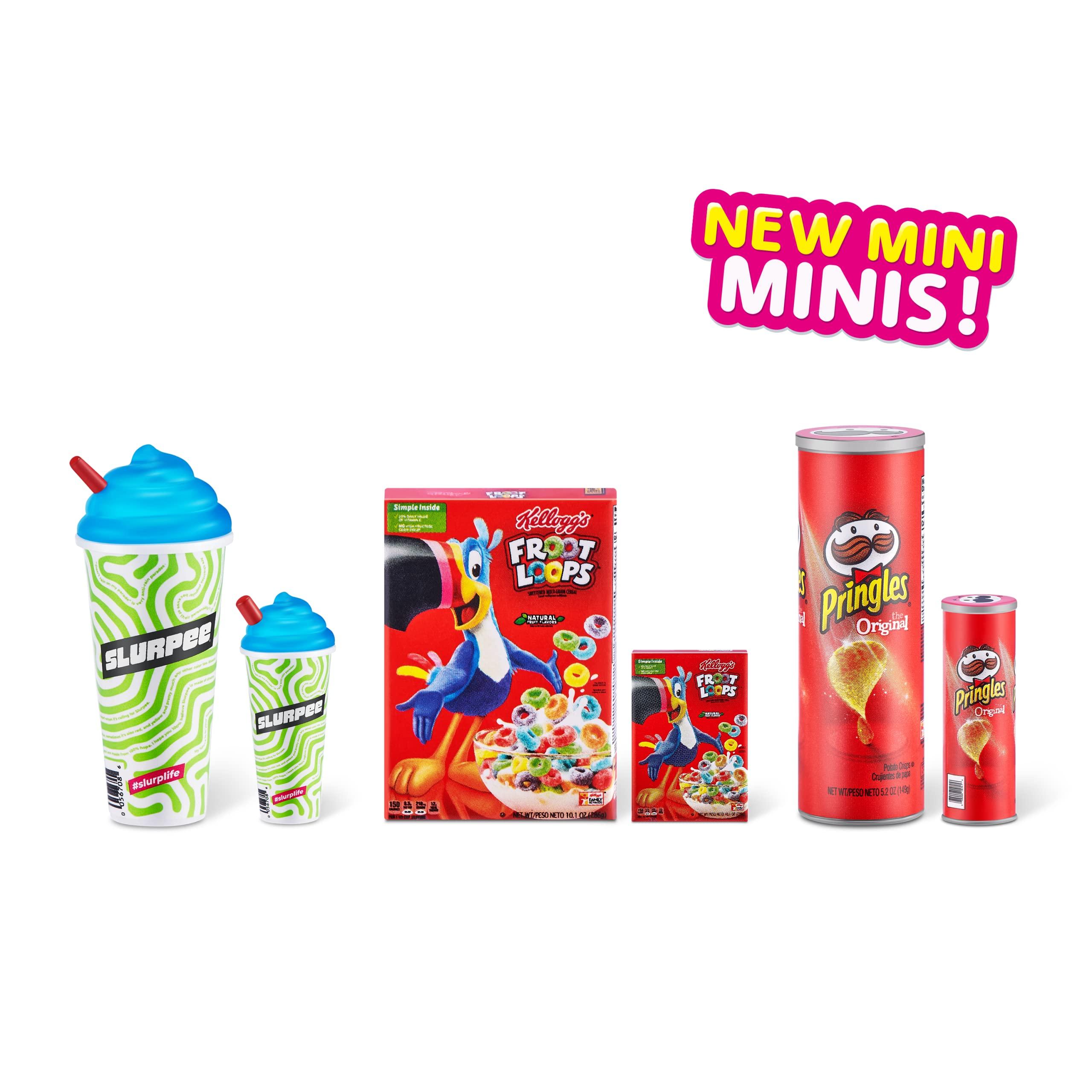 5 Surprise Mini Brands Series 5 Collector\'s Kit by ZURU (3 Capsules + 1 Collector\'s Case) - Amazon Exclusive Mystery Capsule Real Miniature Brands