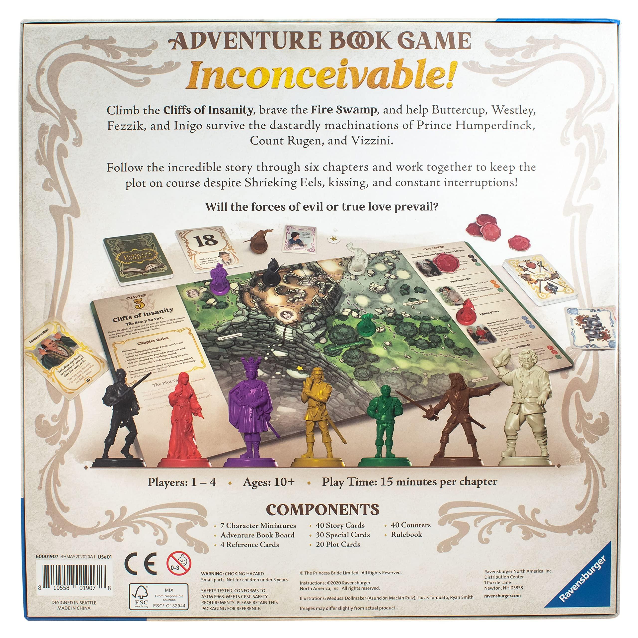 Ravensburger Ravensburger Princess Bride Adventure Book Game | Interactive and Engaging Gameplay for Fans of The Movie | for Ages 10 & Up
